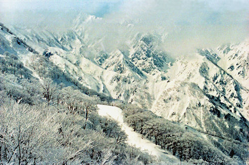 白馬村　五竜スキー場より01