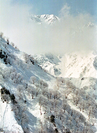 白馬村　五竜スキー場より04