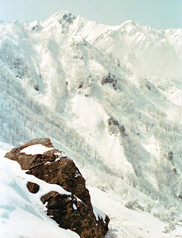 白馬村　五竜スキー場より08