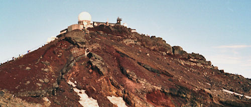 富士登山11剣が峰
