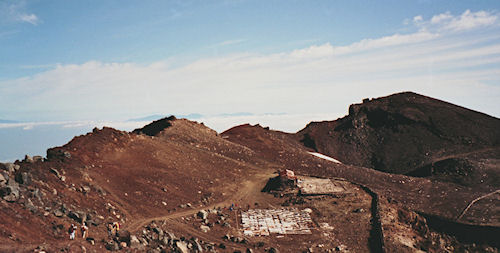 富士登山12剣が峰より