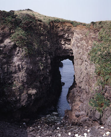 壱岐69牧崎公園/鬼の足跡