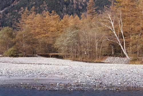 上高地15上高地河童橋付近