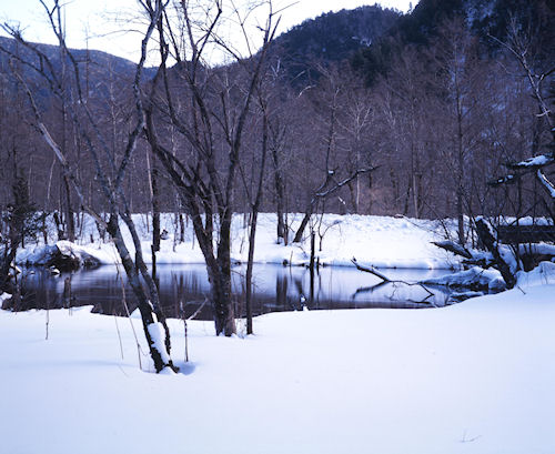 上高地<冬>24