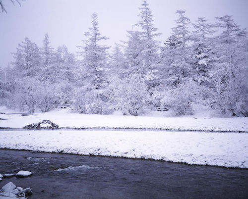 上高地<冬>34