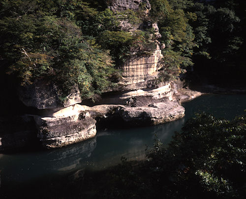 福島旅行11塔のへつり