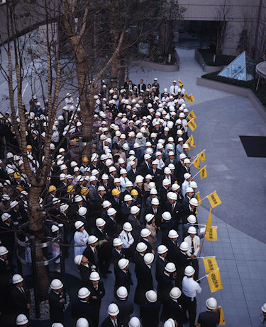 みなとみらい16避難訓練