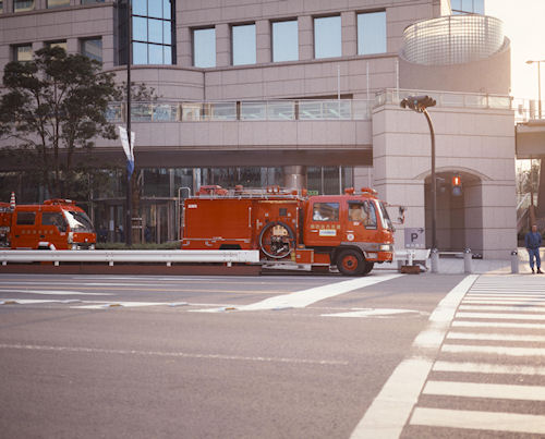 みなとみらい22避難訓練