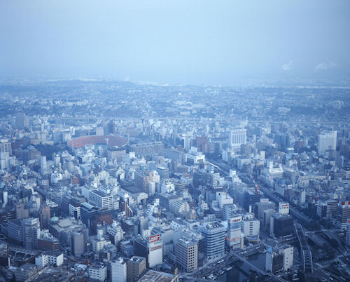 みなとみらい30ランドマークタワー展望フロアより
